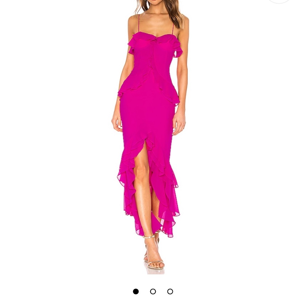 Melissa Gown in Magenta